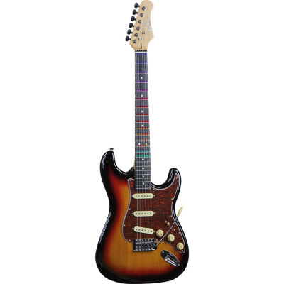 Eko S-300 chitarra elettrica con Visual Note | Sunburst