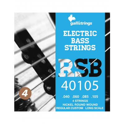 Corde Basso Elettrico RSB40105 4 strings Medium