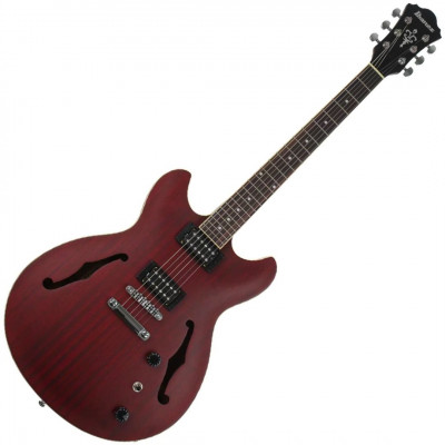 Ibanez AS53 Artcore | Transparent Red Flat