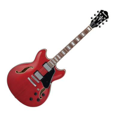 Ibanez AS73 chitarra semiacustica | Trasparent Cherry Red