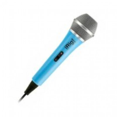 iRig Voice Blue Microfono Palmare per iPhone, Android, iPad, iPod e Macintosh