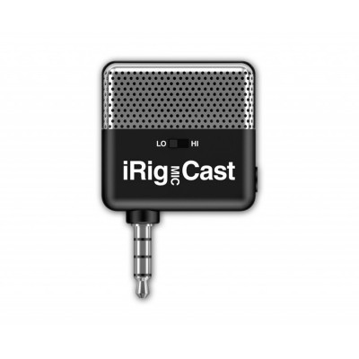 IK Multimedia iRig Mic Cast Microfono per iOS e Android