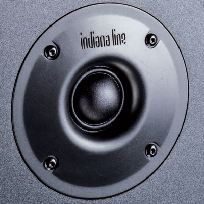 Indiana Line Nota 260 XN Nero, Coppia diffusori 2 vie da scaffale