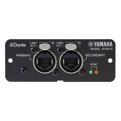 Yamaha NY64D - Scheda  Dante per TF - 40ch