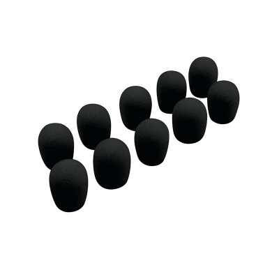 Omnitronic filtri antivento per microfono panoramico | 10pz Black