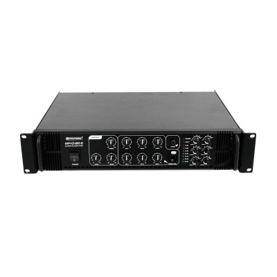 Omnitronic MPVZ-350.6 PA amplificatore 100V a 6 zone