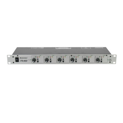 Distributore Audio Multizona 6 Zone Omnitronic Zd160.