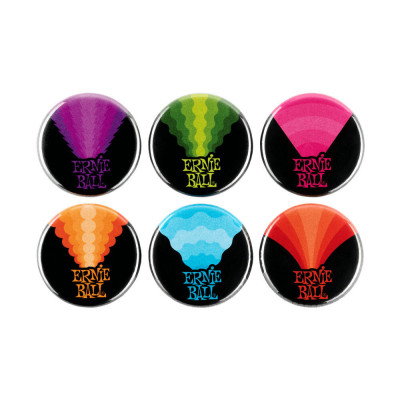 Ernie Ball Colors of Rock'n'Roll spille | 6 pz