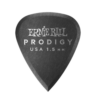 Ernie Ball plettri Prodigy standard 1.5mm | 6 pz Black