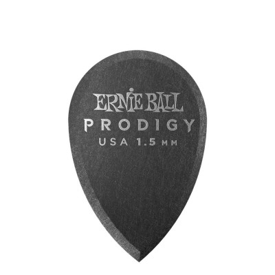 Ernie Ball plettri Prodigy Teardrop 1.5mm | 6pz Black