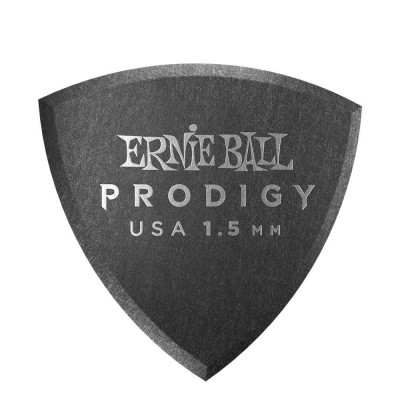 Ernie Ball plettri Prodigy Shield 1.5mm | 6pz Black