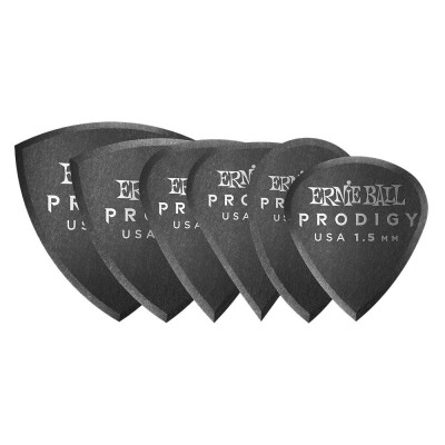 Ernie Ball plettri Prodigy multipack 1,5 mm | 6 pz Black