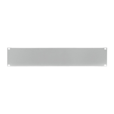 Pannello cieco per rack 2 unità Omnitronic | Silver