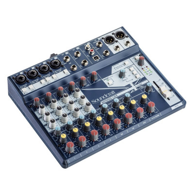 Mixer Soundcraft Notepad12FX USB con Scheda Audio 4-in/4-out