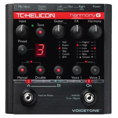 Processore voce TC Helicon Voicetone Harmony G