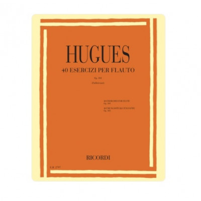40 Esercizi Per Flauto Op.101 Luigi Hugues