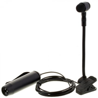 Shure PGA98H-XLR microfono condensatore cardioide per fiati e percussioni