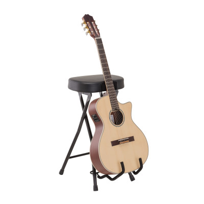Soundsation GSGT-500 sgabello con reggi chitarra