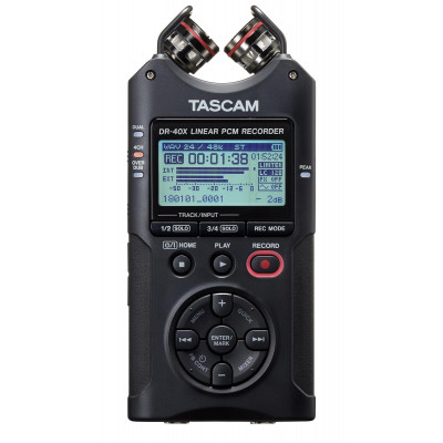 Tascam DR40X registratore digitale palmare stereo 