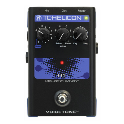 TC Helicon VoiceTone H1 Itelligent Harmony - Processore per voce