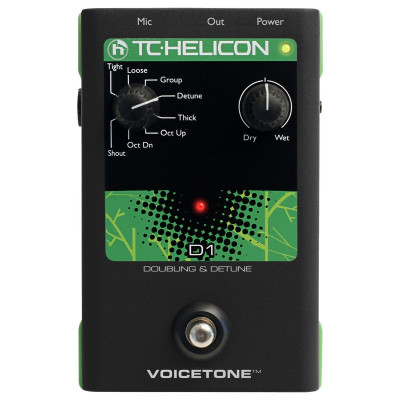 Processore TC Helicon Voicetone D1