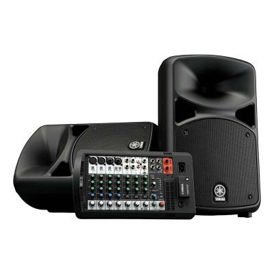 Yamaha Stagepas 600BT sistema mixer + 2 speaker